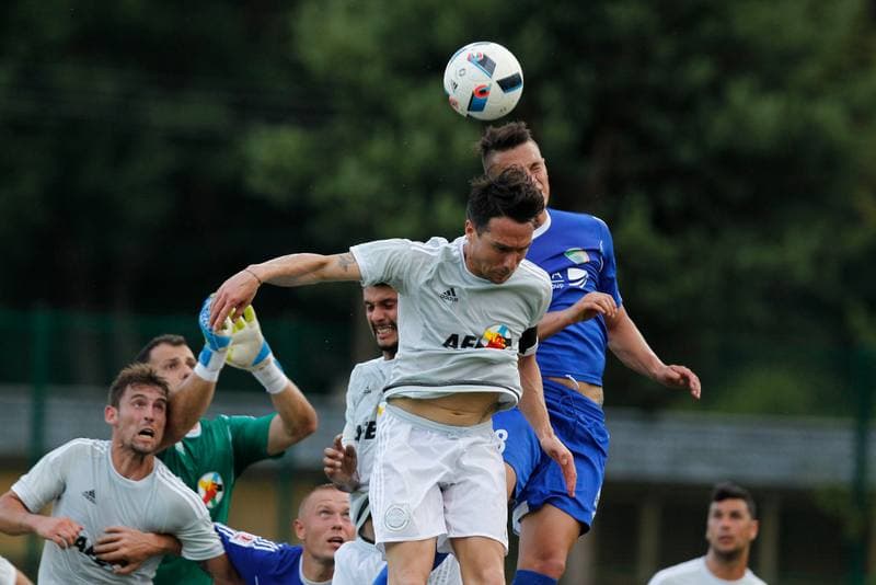 Football. Sparing. AFE Espana - Miedz Legnica. 02.07.2016