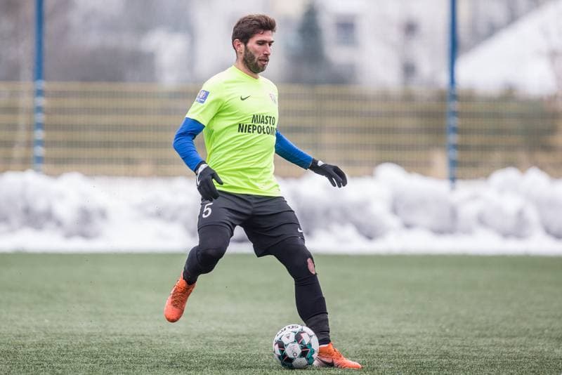 Football. Sparing. GKS Tychy - Puszcza Niepolomice. 13.02.2021