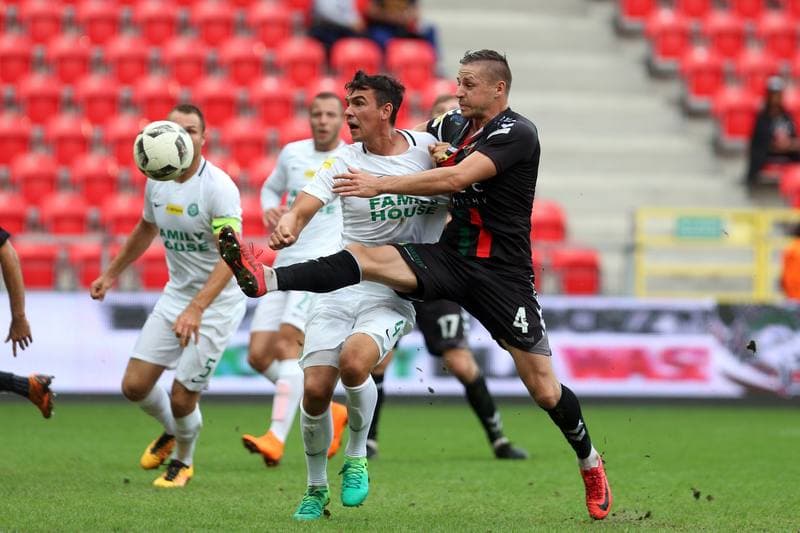 Football. Fortuna I Liga. GKS Tychy - Warta Poznan. 01.09.2018