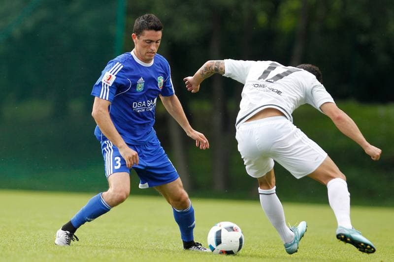 Football. Sparing. AFE Espana - Miedz Legnica. 02.07.2016