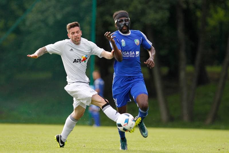 Football. Sparing. AFE Espana - Miedz Legnica. 02.07.2016