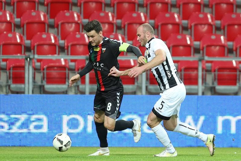 Football. Fortuna I Liga. GKS Tychy - Sandecja Nowy Sacz. 06.10.2018