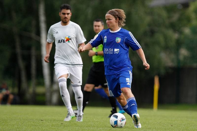 Football. Sparing. AFE Espana - Miedz Legnica. 02.07.2016