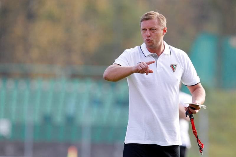 Football. Zaglebie Sosnowiec. Training. 16.10.2018