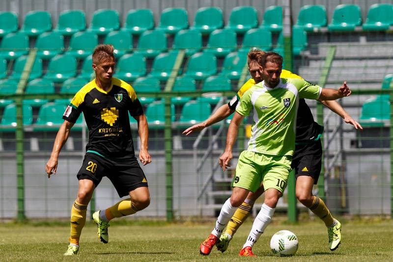 Football. Sparing. GKS Katowice - ROW Rybnik. 02.07.2016