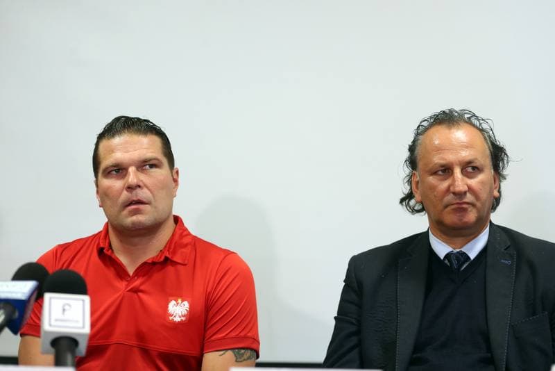 Ice Hockey. Poland national team. Press Conference. 21.08.2018
