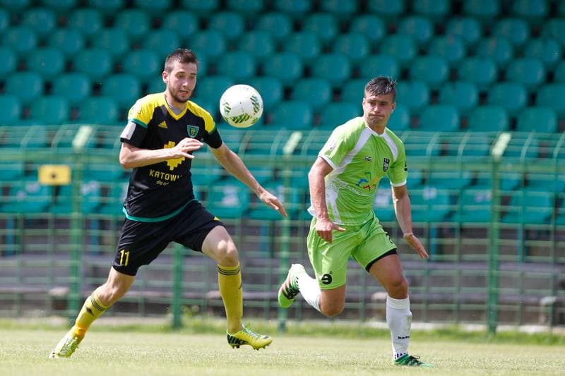 Football. Sparing. GKS Katowice - ROW Rybnik. 02.07.2016