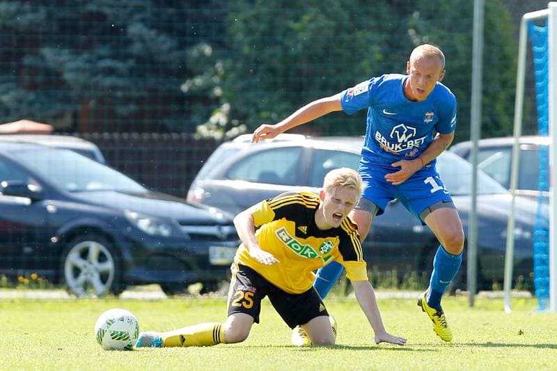 Football. Sparing. Bruk-Bet Termalica Nieciecza - MFK Karvina. 02.07.2016