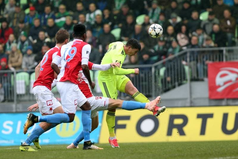 Football. Fortuna:Liga. MFK Karvina - Slavia Prague. 24.11.2018