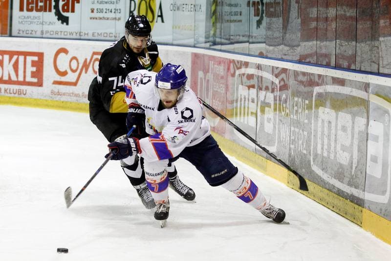 Ice Hockey. Polska Hokej Liga. Weglokoks Kraj Polonia Bytom - GKS Tychy. 11.01.2019