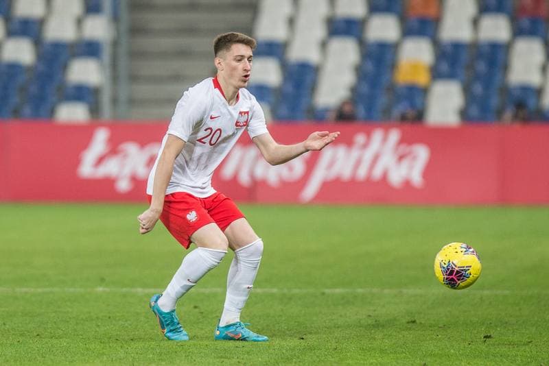 Football. UEFA Elite League. Poland - England. 25.03.2022