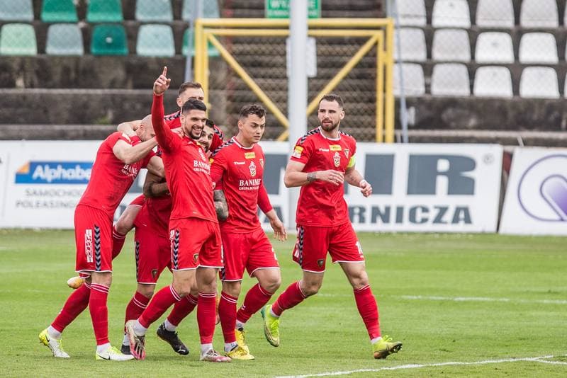 Football. Fortuna I Liga. Zaglebie Sosnowiec - GKS Belchatow. 18.04.2021