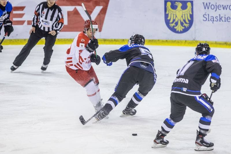 Ice Hockey. Three Seas Tournament. Poland - Estonia. 18.04.2021