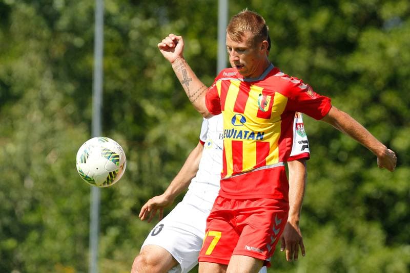 Football. Sparing. Korona Kielce - Zaglebie Sosnowiec. 02.07.2016