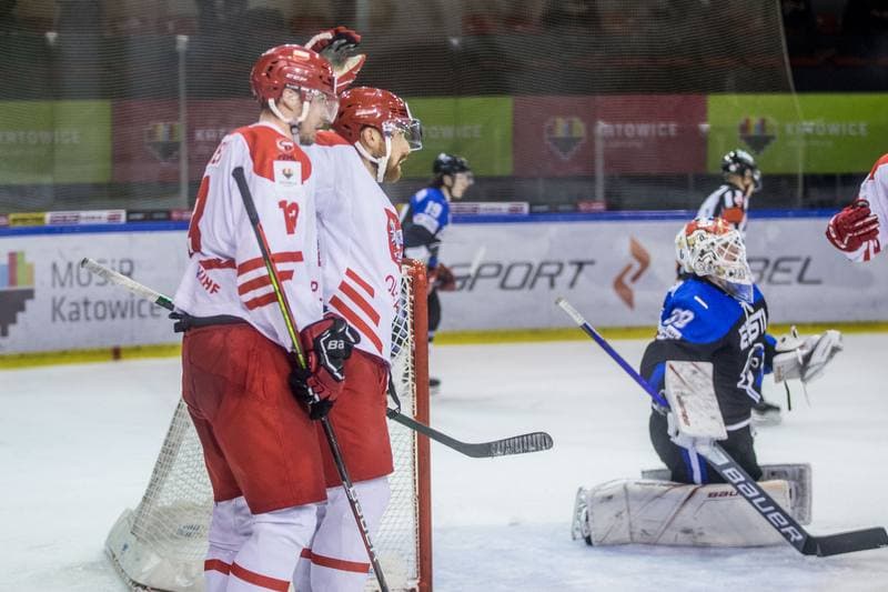 Ice Hockey. Three Seas Tournament. Poland - Estonia. 18.04.2021