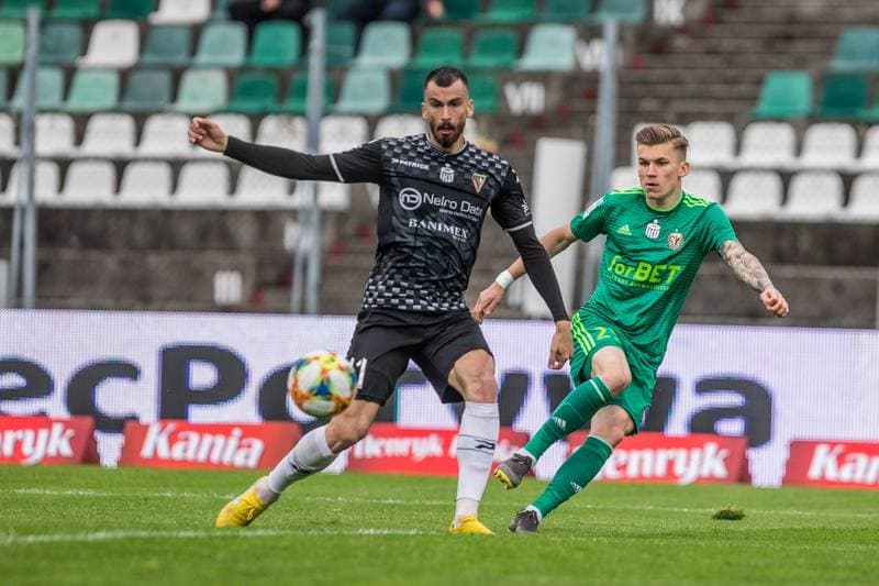 Football. Lotto Ekstraklasa. Zaglebie Sosnowiec - Slask Wroclaw. 05.05.2019