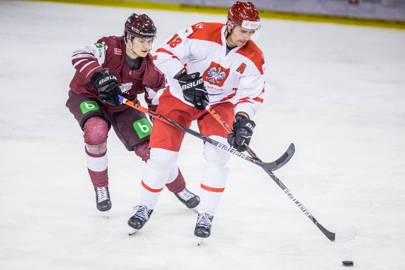 Ice Hockey. Three Seas Tournament. Poland - Latvia. 21.04.2021