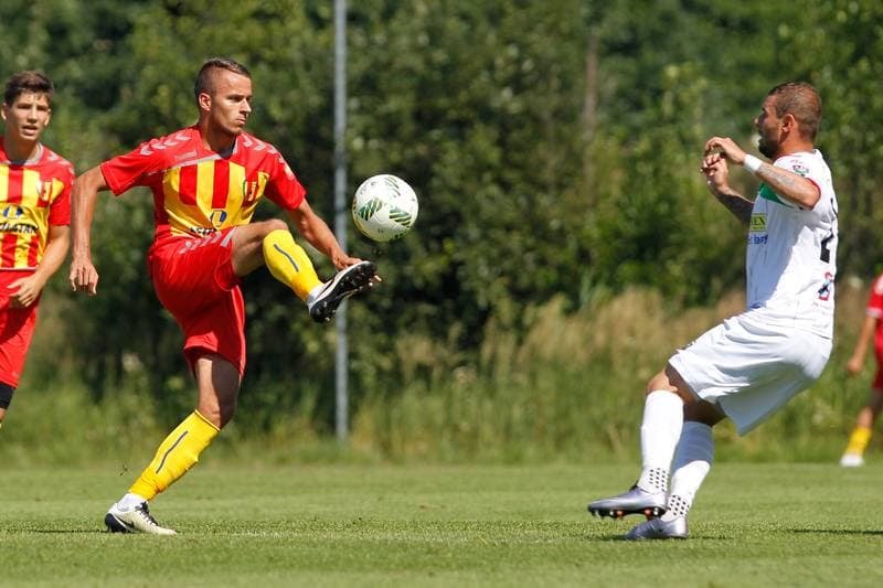 Football. Sparing. Korona Kielce - Zaglebie Sosnowiec. 02.07.2016