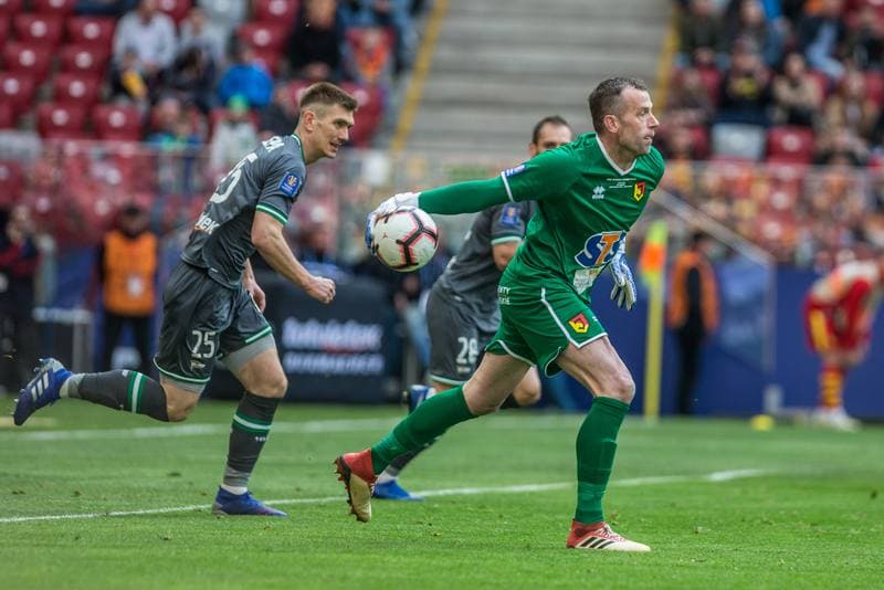 Football. Polish Cup. Jagiellonia Bialystok - Lechia Gdansk. 02.05.2019