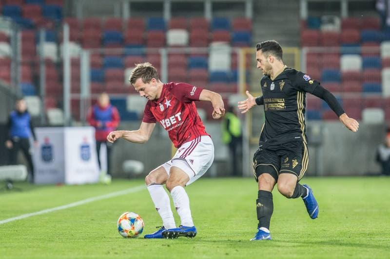 Football. Lotto Ekstraklasa. Gornik Zabrze - Wisla Krakow. 03.05.2019