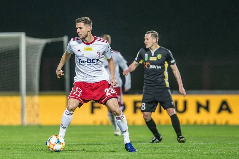 Football. Fortuna I Liga. GKS 1962 Jastrzebie - LKS Lodz. 04.05.2019