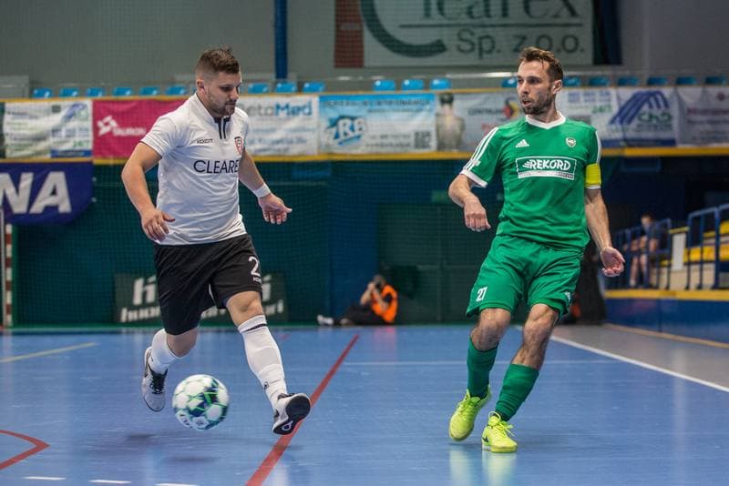 Futsal. Ekstraklasa. Clearex Chorzow - Rekord Bielsko-Biala. 06.05.2019