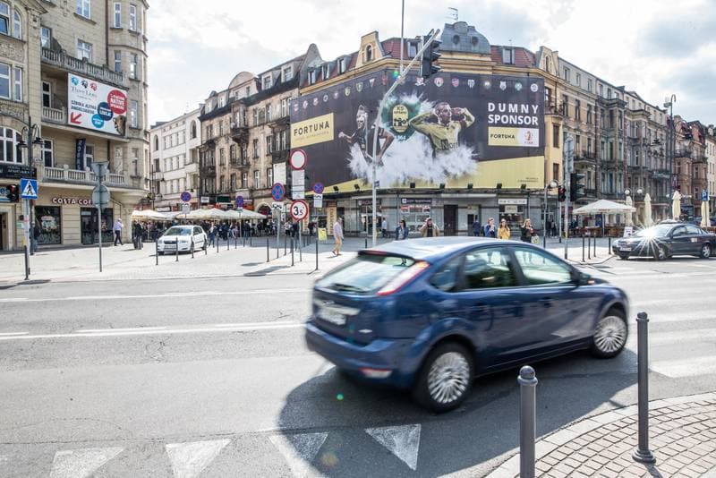 Football. Fortuna I Liga. Billboard. 08.05.2019