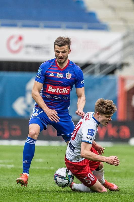 Football. PKO BP Ekstraklasa. Piast Gliwice - Podbeskidzie Bielsko-Biala. 03.05.2021