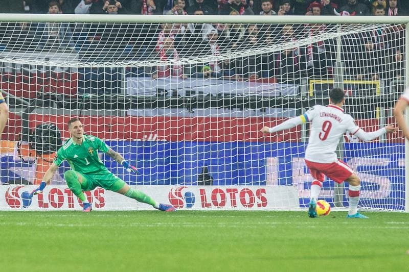 Football. FIFA World Cup Qualifiers. Poland - Sweden. 29.03.2022