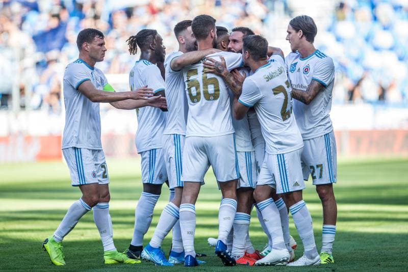 Football. UEFA Europa League. Slovan Bratislava - KF Feronikeli. 24.07.2019