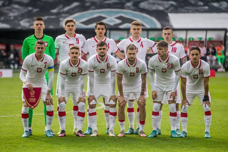 Football. eMME. Poland - Hungary. 29.03.2022