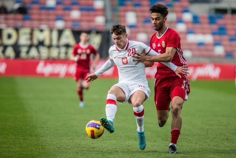 Football. eMME. Poland - Hungary. 29.03.2022