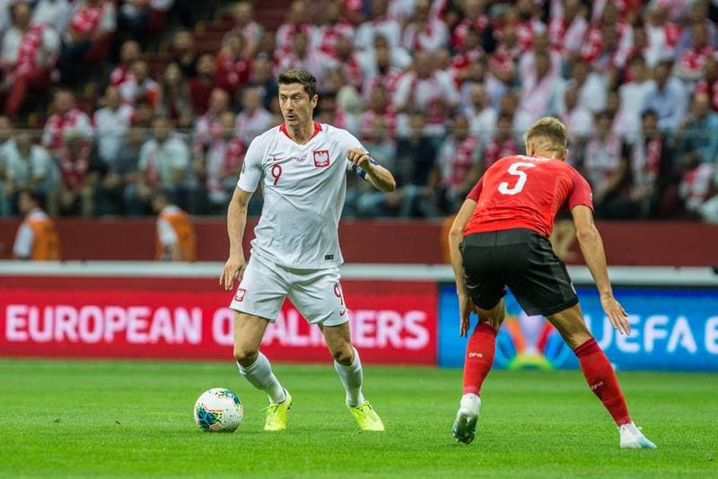 Football. Euro 2020 Qualifiers. Poland - Austria. 09.09.2019