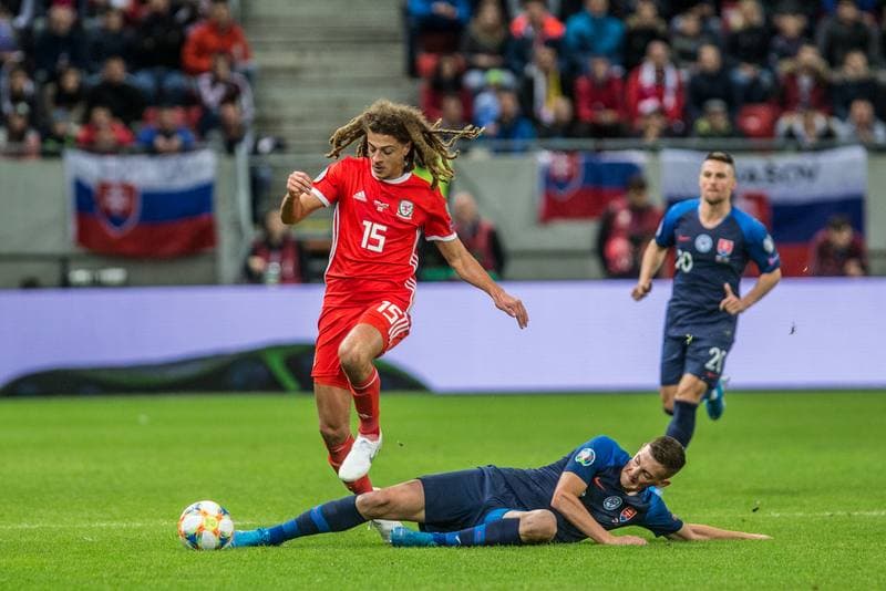 Football. Euro 2020 Qualifiers. Slovakia - Wales. 10.10.2019