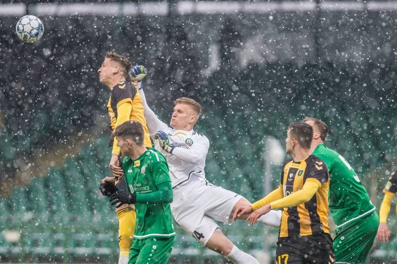 Football. Fortuna I Liga. GKS Katowice - Gornik Polkowice. 02.04.2022