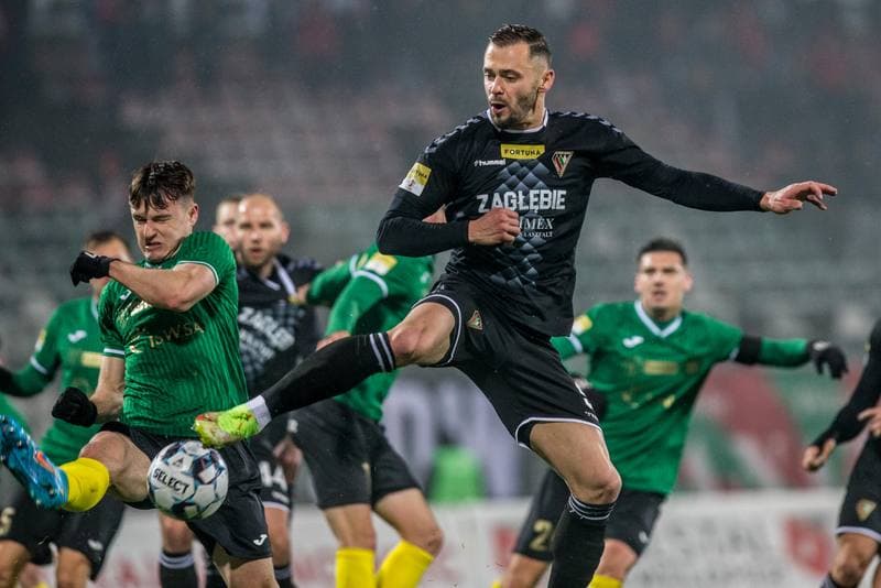 Football. Fortuna I Liga. Zaglebie Sosnowiec - GKS Jastrzebie. 02.04.2022