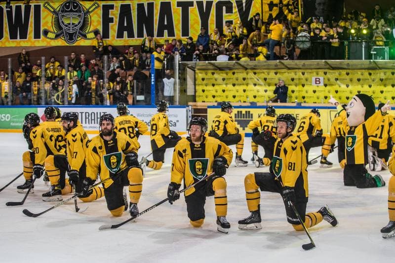 Ice Hockey. Polska Hokej Liga. GKS Katowice - Re-Plast Unia Oswiecim. 03.04.2022