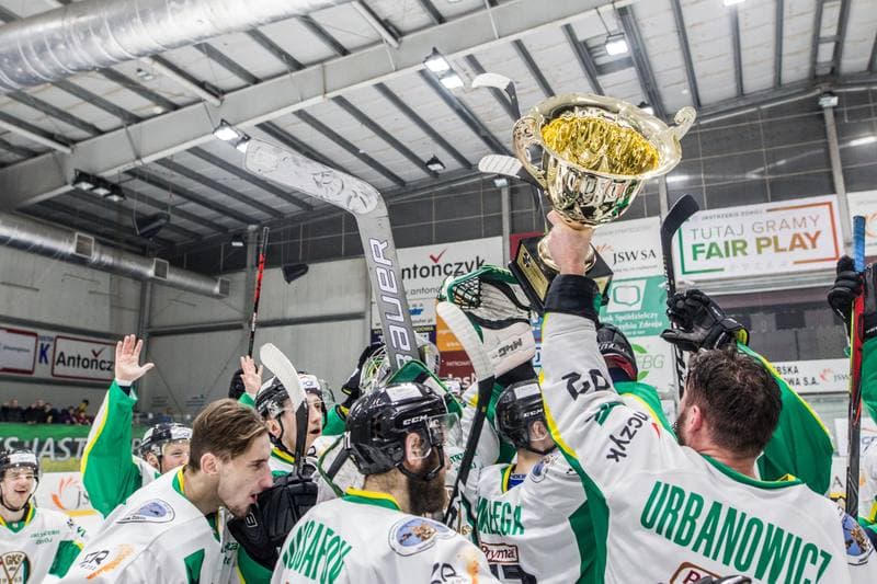 Ice Hockey. Visegrad Cup. JKH GKS Jastrzebie - HK Nitra. 16.01.2020