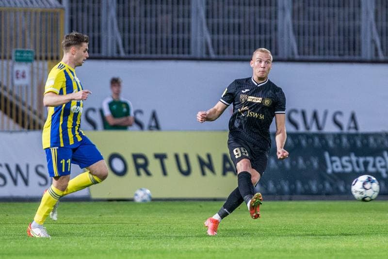 Football. Fortuna I Liga. GKS 1962 Jastrzebie - Arka Gdynia. 04.10.2021