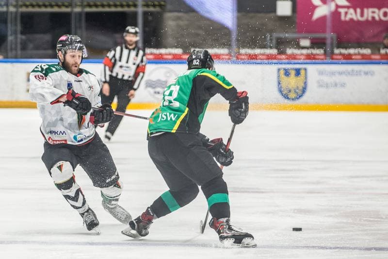 Ice Hockey. Polska Hokej Liga. GKS Tychy - JKH GKS Jastrzebie. 07.04.2022