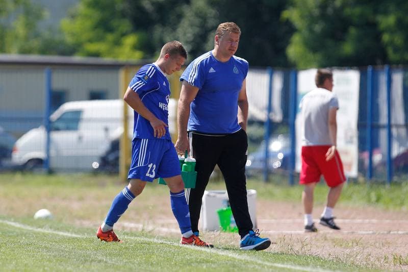 Football. Sparing. Ruch Chorzow - Rakow Czestochowa. 29.06.2016