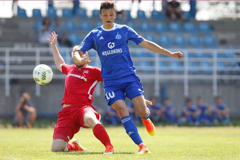 Football. Sparing. Ruch Chorzow - Rakow Czestochowa. 29.06.2016