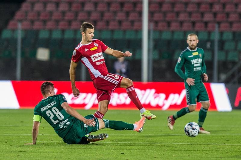 Football. Fortuna Puchar Polski. Zaglebie Sosnowiec - Piast Gliwice. 27.10.2021