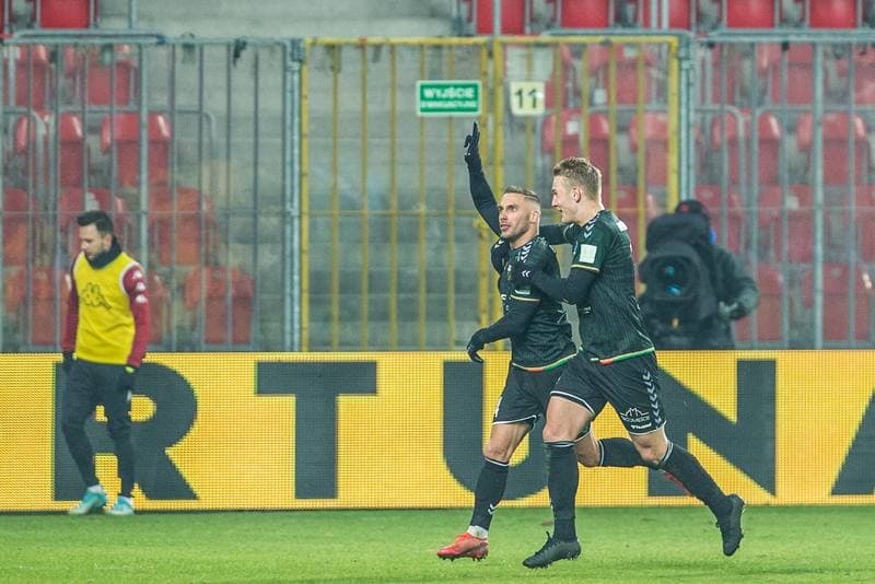 Football. Fortuna I Liga. GKS Tychy - Widzew Lodz. 03.12.2020