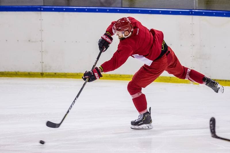 Ice Hockey. Poland national team. Training. 15.12.2020