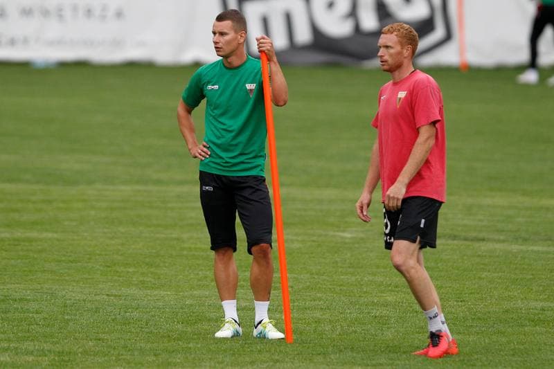 Football. GKS Tychy. Training. 27.06.2016