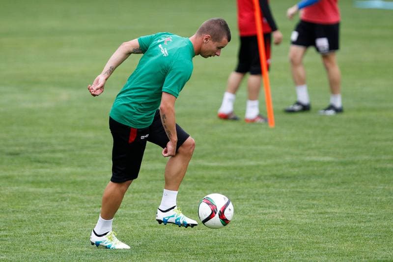 Football. GKS Tychy. Training. 27.06.2016