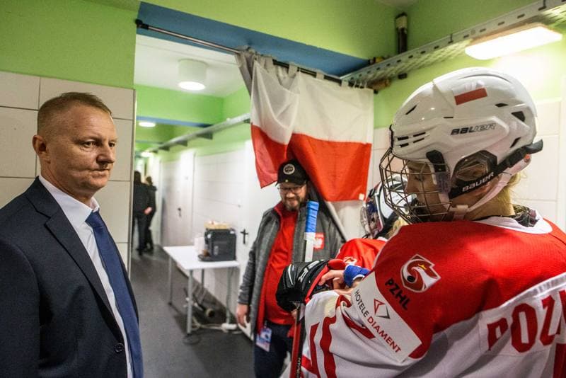 Ice Hockey. Women's World Championship Division 1B. Poland - Kazakhstan. 08.04.2022