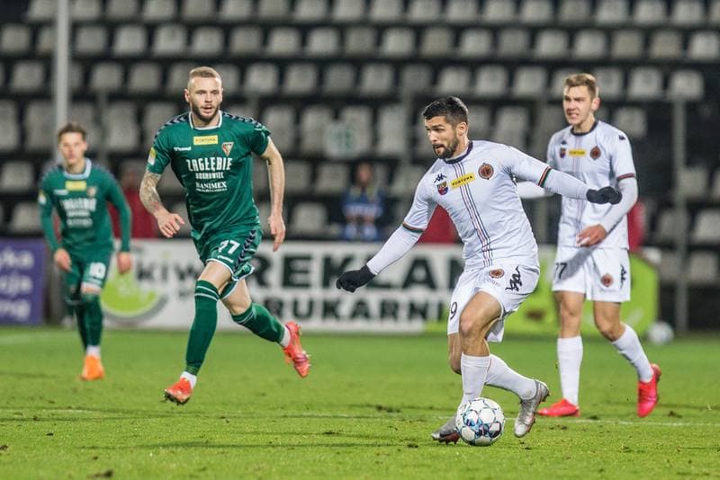 Football. Fortuna I Liga. Zaglebie Sosnowiec - Chrobry Glogow. 24.11.2021