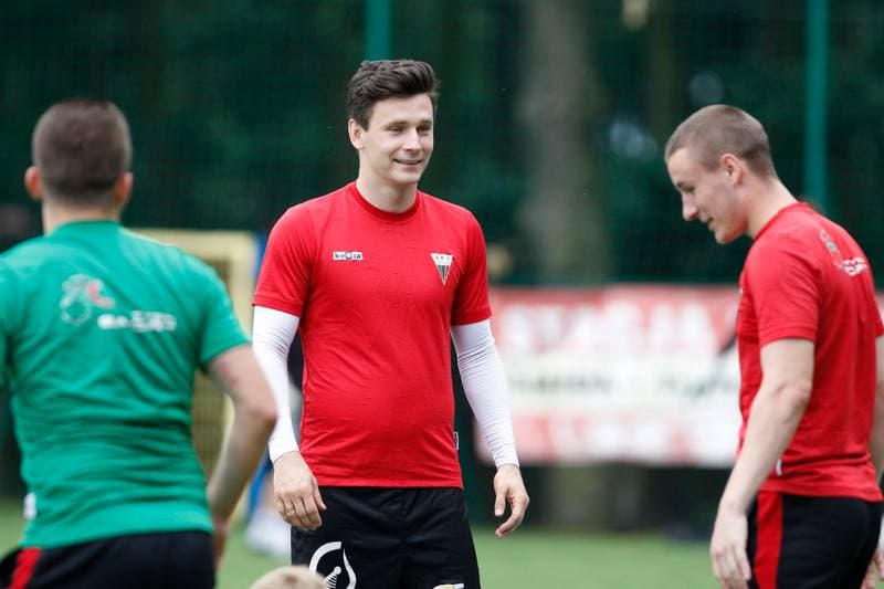 Football. GKS Tychy. Training. 27.06.2016
